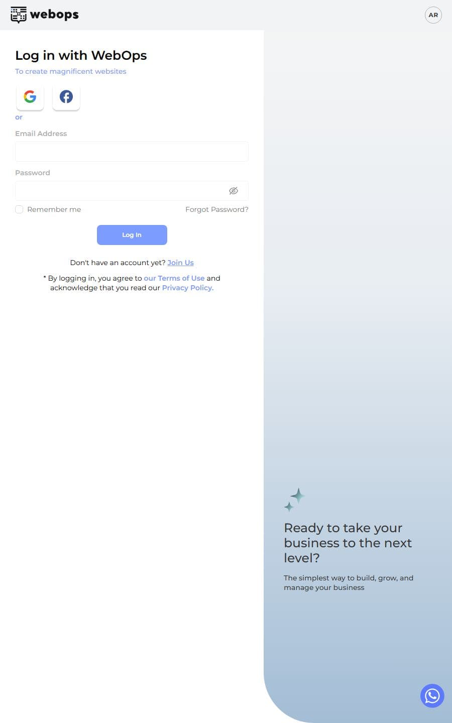 WebOps App Builder